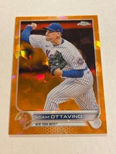 2022 Topps Chrome Sapphire Update Adam Ottavino 22/25 Orange Refractor Mets SP
