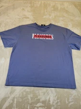PLEASURES Super Thick Embroidered Essential Short Sleeve T-Shirt Men’s Size Xl