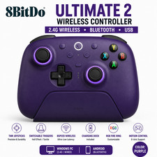 8BitDo Ultimate 2 Wireless Controller Purple ...