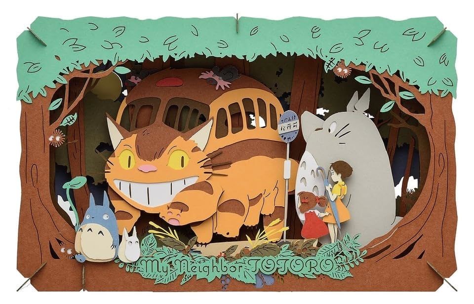 Merchandising Studio Ghibli: Ensky - My Neighbor Totoro - Catbus Arrival - Paper