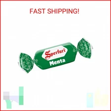 Sperlari "Menta" Mint Hard Candy Bulk Bag, Individually Wrapped Italian Sweets, 