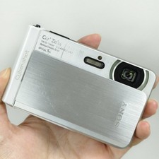 Sony Compact digital camera Cyber-shot DSC-TX30 Silver 18.2MP 5x zoom 95 New