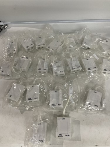 ADSL Modem/phone Line Splitter JOBLOT X 20 Brand New And Unused Clearance Stock - 第 2/6 張圖片