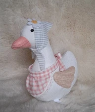Target Bullseye Playground Spring Goose Plush Weighted Figurine Stuffed Easter 