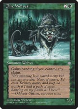 [MTG] Dire Wolves (230) (ICE) HP-DMG
