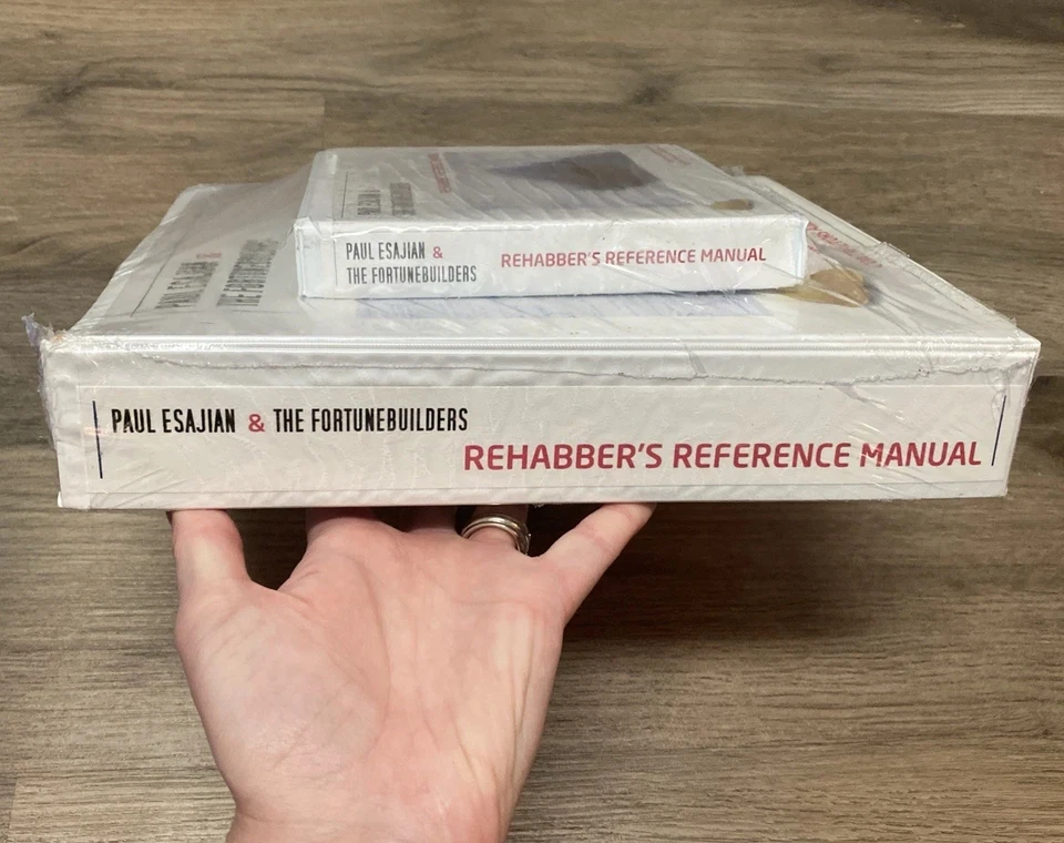 FORTUNEBUILDERS REHABBER'S COURSE BY PAUL ESAJIAN MANUAL, 2 DVD & 4 CD FULL SET - Image 4 of 4