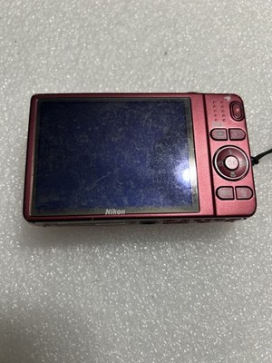 Nikon COOLPIX S6500 16.0MP Digital Camera - Red for sale online | eBay