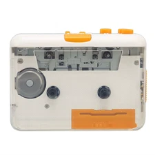 USB Cassette Converter Plug and Play Portable MP3 Music Tape Player with Earphon