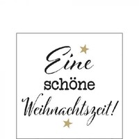 20 Papierservietten, Cocktail - Servietten Weihnachtszeit Ambiente | Weihnachten