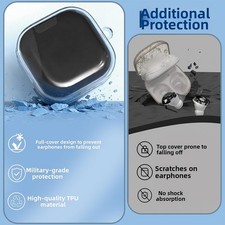 Für Samsung für buds 4 für 4pro Slim Clear Case mit Karabiner für unterwegs – Bild 6