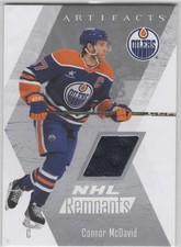 2025-26 Upper Deck Artifacts #NR-9 Connor McDavid NHL Remnants