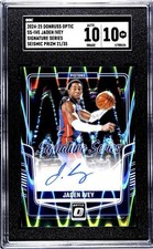 2024-25 Donruss Optic Jaden Ivey Signature Series Seismic /35