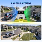 5G Wifi 10CH NVR Outdoor Wireless Security Camera System Triple Lens 2 Way Audio — photo 4