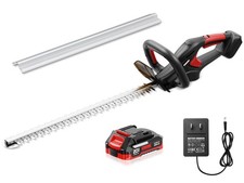 20V 22-Inch Electric Hedge Trimmer Cordless 5/8" Cutting Capacity, Lightweigh...