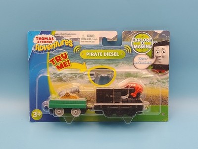Thomas & seine Freunde Abenteuer Piraten Diesel Lok Zug mit Sounds BRANDNEU