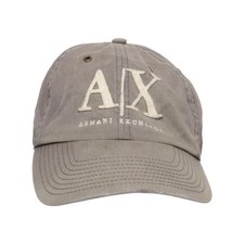 Armani Exchange, Baseball-Mütze, Größe: ONE SIZE, Grau, Unisex (Erwachsene) #Nzg