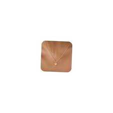 Heart Necklaces for Women Trendy,Dainty 14k Gold Plated GD-cuban puffy heart