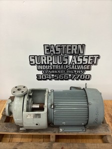 Ingersoll-Dresser Pump 1.5x1x8 D1022 Imp. DIA. 8β 316SS 7.5HP 208-230/460V