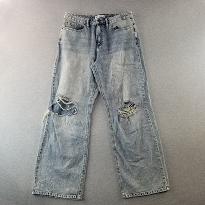 YMI Jeans Women's Sz 11/30 VTG Relaxed Wide Leg Stone Wash  100% Cotton Normcore