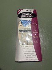 Etonic Soft Tech Golf Glove Men s Size M Left Cadet White Cabretta Leather