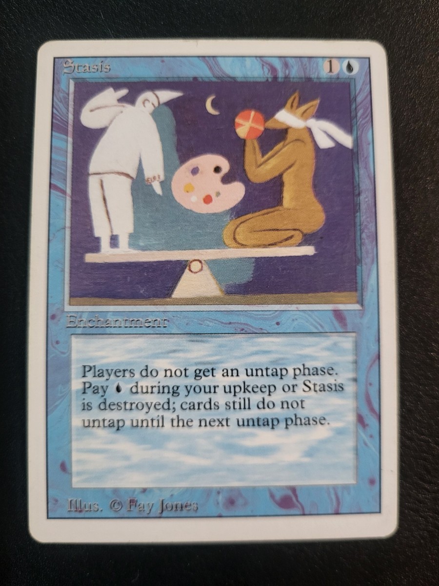 MTG Stasis Revised Rare Pre-Modern Legacy | eBay