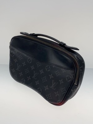 LOUIS VUITTON Bauchtasche Monogram Eclipse Canvas Leder Schwarz Gürteltasche ...