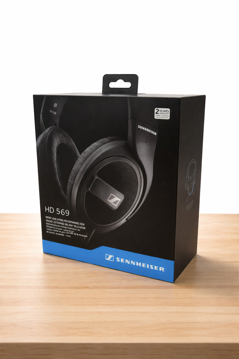Sennheiser HD 569 密閉型 オーバーイヤー ヘッドホン ブラック Sennheiser HD 569 Closed-Back Headphone | HeadAmp