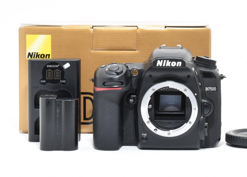 Nikon D7500 20.9MP DX-Format CMOS Digital SLR Camera Body with Box