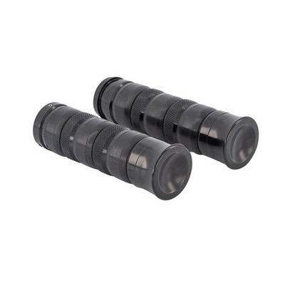 Highway Hawk Alu Black 1'' Handlebar Cover Grip For 1'' (25