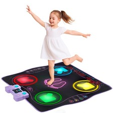 Electronic Dance Mat for Kids 8-12, Wireless Kids' Dance Pad with Bluetooth/A...