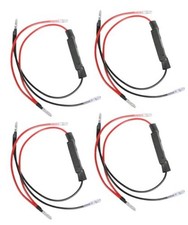 4pcs Motorcycle Turn Signal LED Resistor - 12V Flash Blinker Fix Error, Car