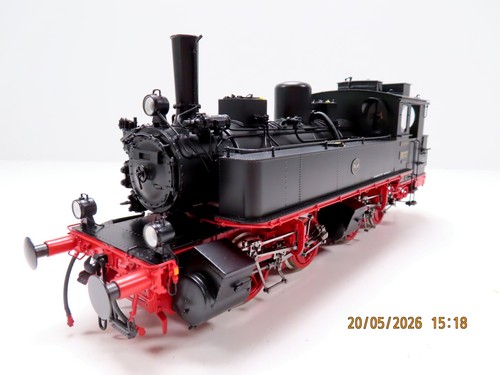 (1HOL096) KISS 500154 Spur 1  Dampflok BR 98 727 der DB, DA-Kranichstein, OVP | Zustand: Gebraucht