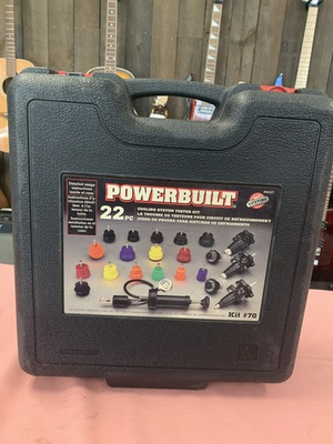 #ad Powerbuilt Tools Kit Cooling System Pressure Kit #70 2 Piece PPSKN321966 $150.53