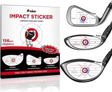 Golf Impact Tape - High-Resolution Strike Stickers for Iron, Wood & Fairway Club