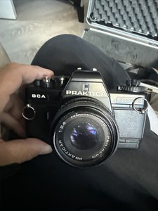 Pentacon Prakticar f2.4 50mm MC Pancake Lens PB Mount