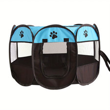 Classic-Style Portable Pet Playpen  Tent  Durable, Foldable, Comfort Design 