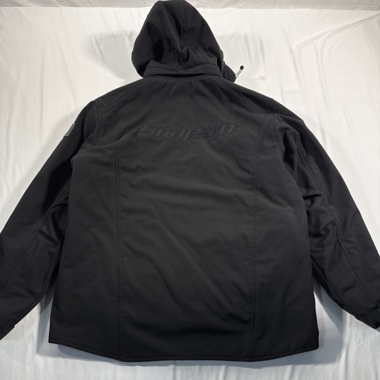 Snap On Tools Hooded Soft Shell Jacket Black Wint… - image 3