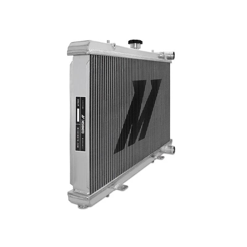 Radiador de alumínio Mishimoto Performance compatível com Nissan 240sx 1989-1994 prata - Imagem 3 de 4