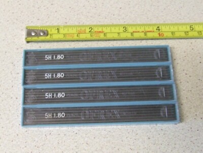4 volle Vintage Packungen OFREX 1,80 mm Druckbleistift Minen 5H