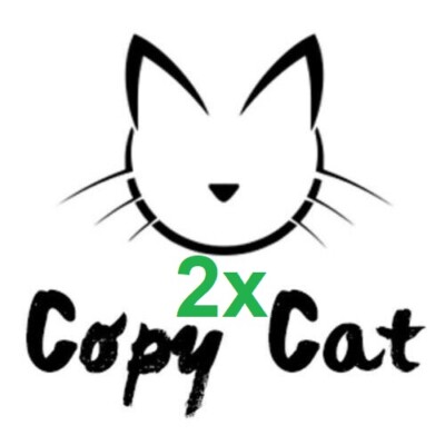 2 x Copy Cat Aroma je 10ml Flavour für E-Zigaretten E-Liquid