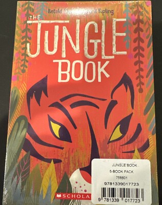The Jungle Book by Rudyard Kipling 5 Book Brand New Guided Reading Classroom Set