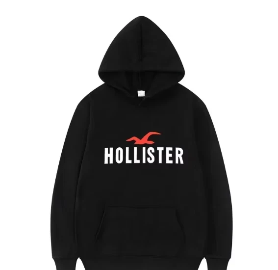 Hollister Seagull Sudadera con Capucha Tendencia Informal Sudadera Hombres Mujeres Unisex Foto 2 de 4
