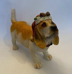 Christmas Dog Figure | eBay