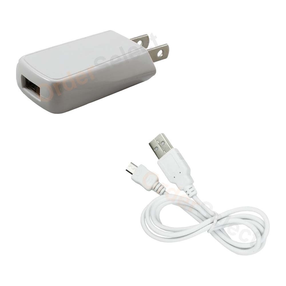 Zsmzzd Schnellladeadapter Quick Charge 3.0 Mit Micro-USB-Kabel | Für LG Harmony 3, K30, Aristo & Mehr