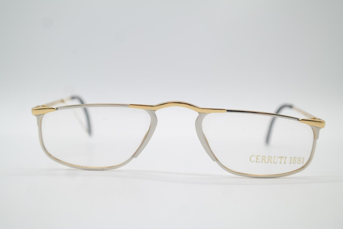 CERRUTI 1881 ヴィンテージ 眼鏡 フレーム メタルブリッジ ボストン Cerruti - CERRUTI 1881 ヴィンテージ 眼鏡 フレーム メタルブリッジ