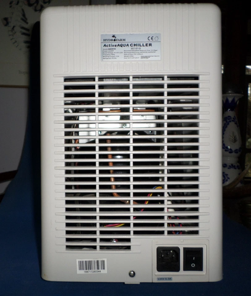 Active Aqua AACH10 Water Chiller Cooling System 1/10 HP Aquarium/Hydro 120V NEW - Image 4 of 4