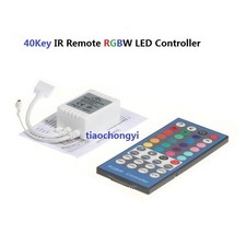 40Key 5pin IR Remote Controller For 3528 5050 RGBW RGBWW LED Strip DC12-24V