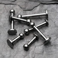 Implant Grade Titanium Internally Threaded Labret