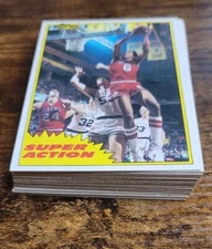 1981-82 Topps Basketball Julius Erving Super Action #104 76ers Rare Vintage HOF