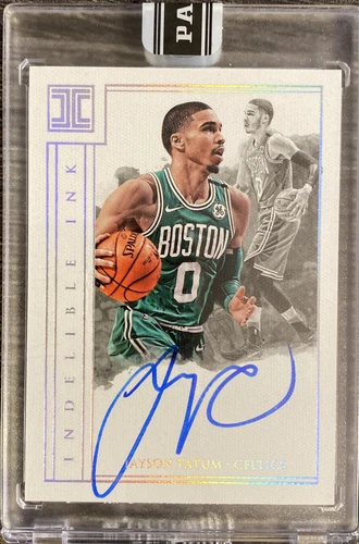 JAYSON TATUM 2017-18 Impeccable Indelible Ink Auto RC Rookie 1 of 1